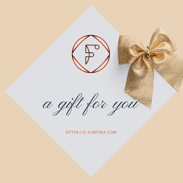 Carte-cadeau d'une valeur de 75€ chez e-fantina.com